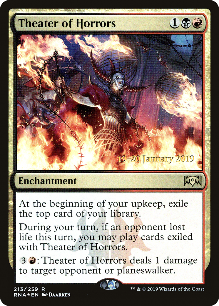 Image of Theater of Horrors (PRE-213) - Ravnica Allegiance Promos Foil