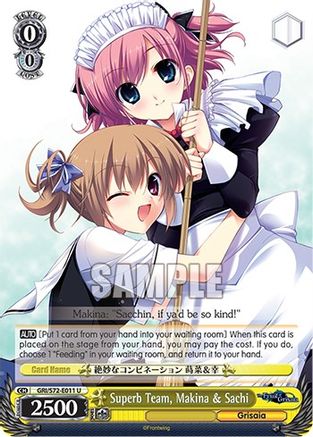 Image of Superb Team, Makina & Sachi (GRI/S72-E011 U) - The Fruit of Grisaia