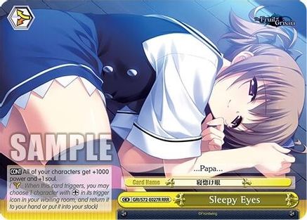 Image of Sleepy Eyes (RRR) (GRI/S72-E027R RRR) - The Fruit of Grisaia