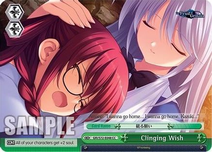 Image of Clinging Wish (GRI/S72-E048 CC) - The Fruit of Grisaia