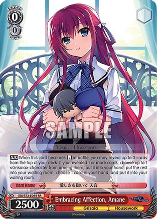 Image of Embracing Affection, Amane (GRI/S72-E049 RR) - The Fruit of Grisaia