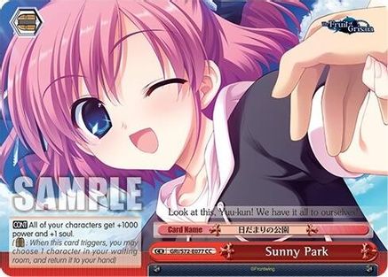 Image of Sunny Park (GRI/S72-E077 CC) - The Fruit of Grisaia