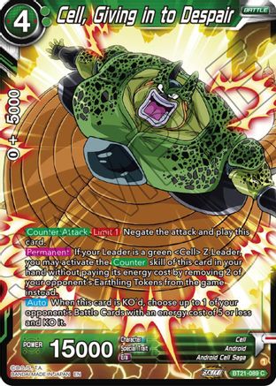 Image of Cell, Giving in to Despair (BT21-089) - Wild Resurgence