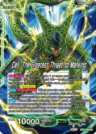 Image of Cell // Cell, The Greatest Threat to Mankind (BT21-068) - Wild Resurgence