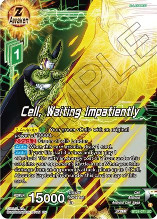 Image of Cell, Waiting Impatiently (BT21-071) - Wild Resurgence