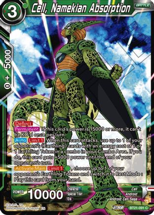 Image of Cell, Namekian Absorption (BT21-091) - Wild Resurgence