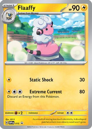 Image of Flaaffy 015  SV Scarlet & Violet Promo Cards - Promo