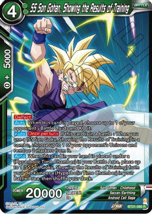 Image of SS Son Gohan, Showing the Results of Training (BT21-080) - Wild Resurgence Foil
