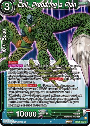 Image of Cell, Preparing a Plan (BT21-092) - Wild Resurgence