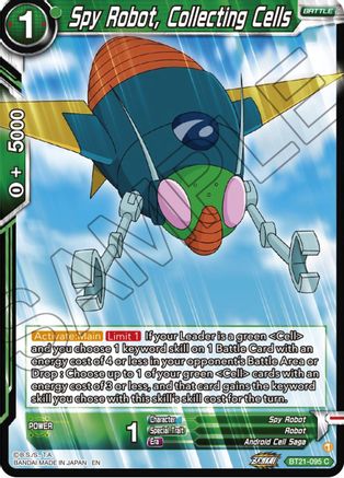 Image of Spy Robot, Collecting Cells (BT21-095) - Wild Resurgence