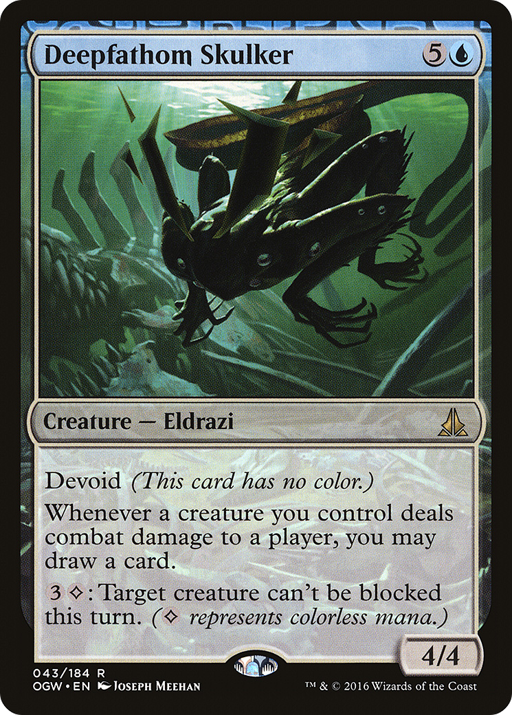 Image of Deepfathom Skulker (OGW-043) - Oath of the Gatewatch: (devoid)