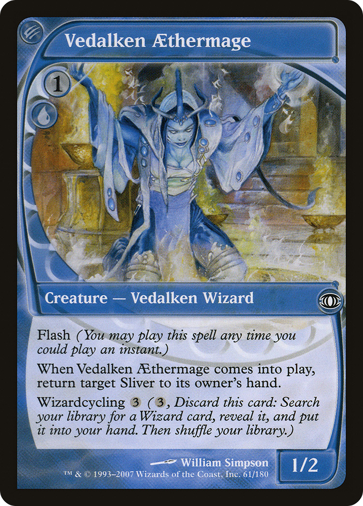 Image of Vedalken Aethermage (FUT-061) - Future Sight Foil