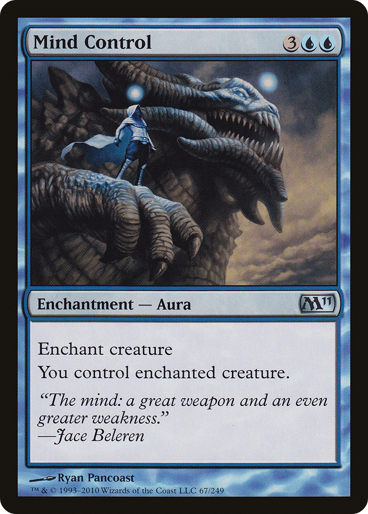 Image of Mind Control (M11-067) - Magic 2011 Foil