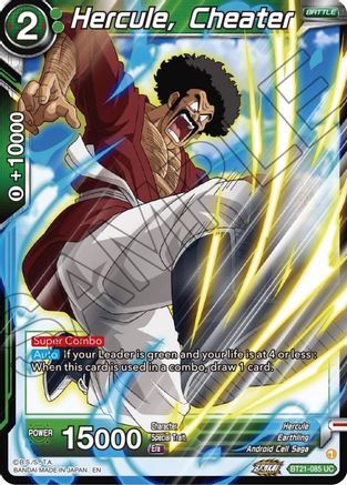 Image of Hercule, Cheater (BT21-085) - Wild Resurgence