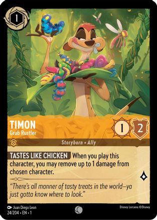 Image of Timon - Grub Rustler (24/204) - The First Chapter Cold Foil