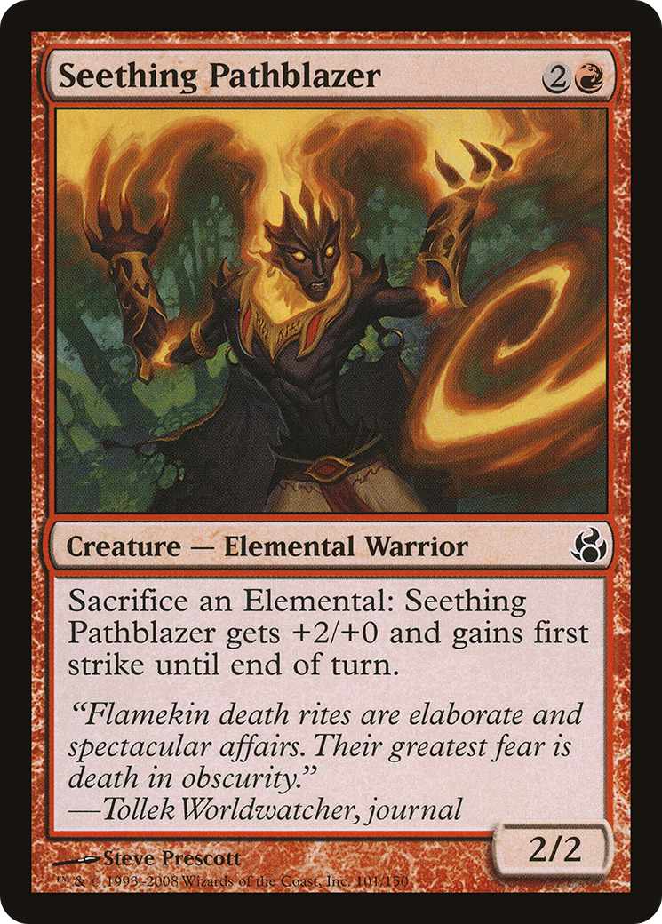 Image of Seething Pathblazer (MOR-101) - Morningtide