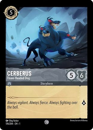 Image of Cerberus - Three-Headed Dog (176/204) - The First Chapter Cold Foil