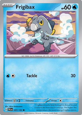 Image of Frigibax 057/193  SV02 Paldea Evolved - Common