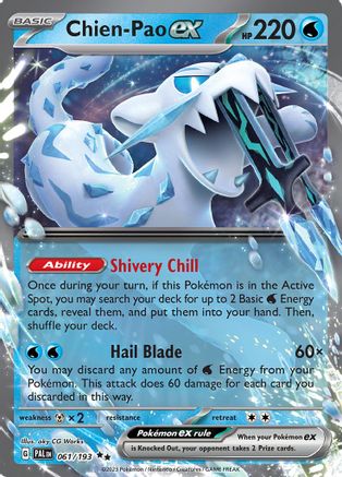 Image of Chien 061/193  - Holofoil SV02 Paldea Evolved - Double Rare