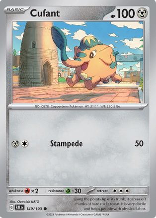 Image of Cufant 149/193  - Reverse Holofoil SV02 Paldea Evolved - Common