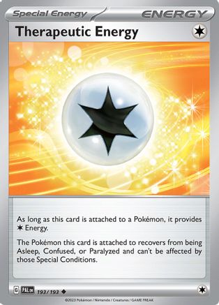 Image of Therapeutic Energy 193/193  SV02 Paldea Evolved - Uncommon