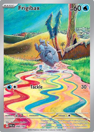 Image of Frigibax 208/193  - Holofoil SV02 Paldea Evolved - Illustration Rare