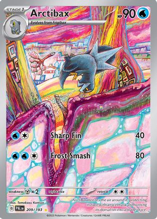Image of Arctibax 209/193  - Holofoil SV02 Paldea Evolved - Illustration Rare