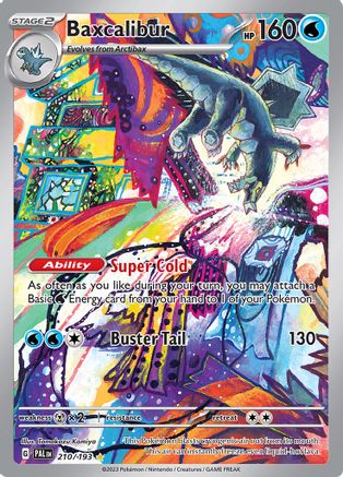 Image of Baxcalibur 210/193  - Holofoil SV02 Paldea Evolved - Illustration Rare