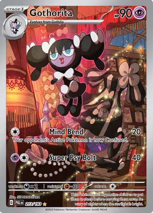 Image of Gothorita 213/193  - Holofoil SV02 Paldea Evolved - Illustration Rare