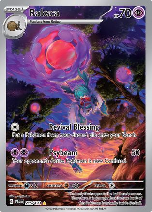 Image of Rabsca 215/193  - Holofoil SV02 Paldea Evolved - Illustration Rare
