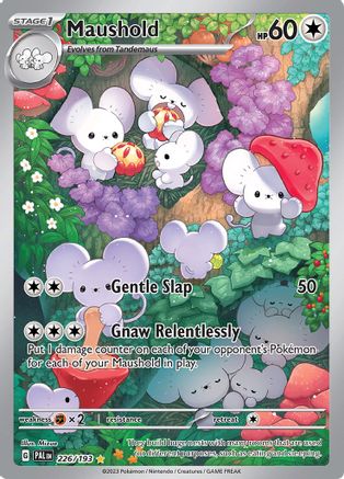 Image of Maushold 226/193  - Holofoil SV02 Paldea Evolved - Illustration Rare