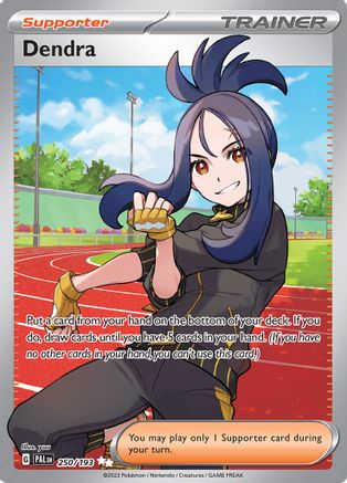 Image of Dendra 250/193  - Holofoil SV02 Paldea Evolved - Ultra Rare