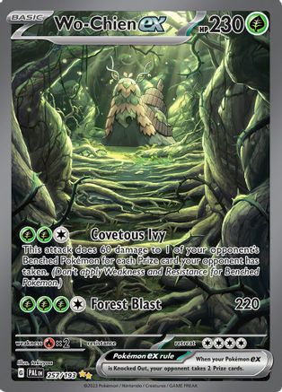 Image of Wo 257/193  - Holofoil SV02 Paldea Evolved - Special Illustration Rare