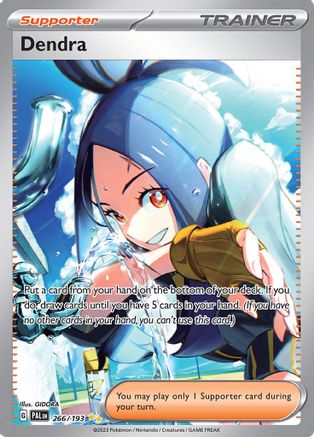 Image of Dendra 266/193  - Holofoil SV02 Paldea Evolved - Special Illustration Rare
