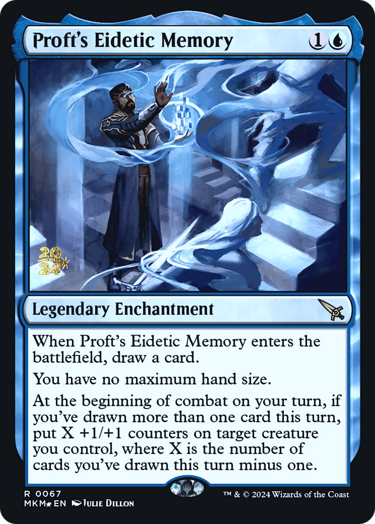 Image of Proft's Eidetic Memory (PRE-067) - Murders at Karlov Manor Promos Foil