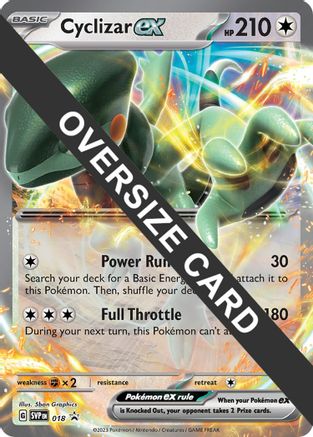 Image of Cyclizar ex 018  - Holofoil Jumbo Cards - Promo