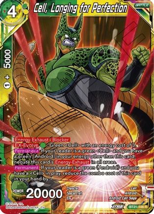 Image of Cell, Longing for Perfection (BT21-146) - Wild Resurgence