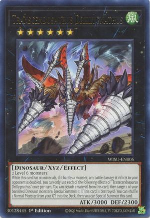 Image of Transcendosaurus Drillygnathus (WISU-EN005) - Wild Survivors 1st Edition