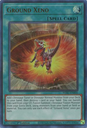 Image of Ground Xeno (WISU-EN006) - Wild Survivors 1st Edition