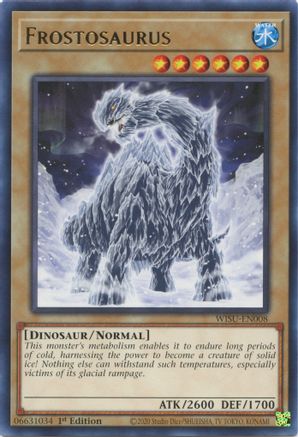 Image of Frostosaurus (WISU-EN008) - Wild Survivors 1st Edition