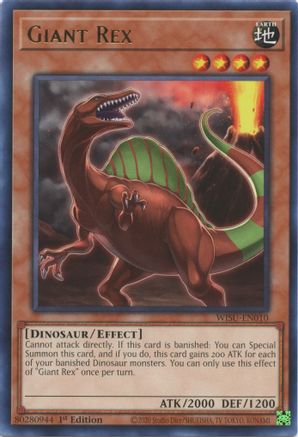 Image of Giant Rex (WISU-EN010) - Wild Survivors 1st Edition