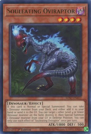 Image of Souleating Oviraptor (WISU-EN012) - Wild Survivors 1st Edition