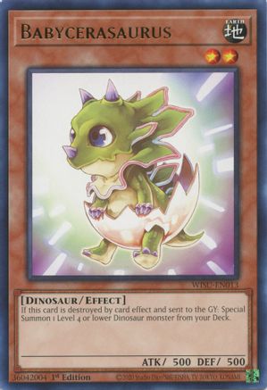 Image of Babycerasaurus (WISU-EN013) - Wild Survivors 1st Edition