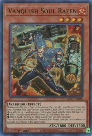 Image of Vanquish Soul Razen (WISU-EN016) - Wild Survivors 1st Edition