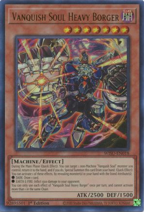 Image of Vanquish Soul Heavy Borger (WISU-EN018) - Wild Survivors 1st Edition
