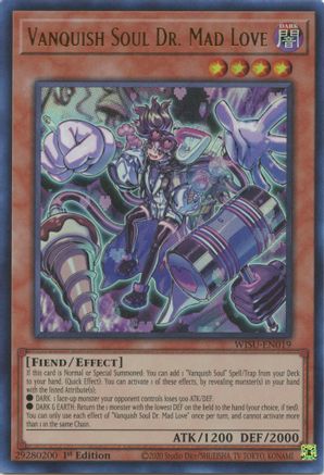 Image of Vanquish Soul Dr. Mad Love (WISU-EN019) - Wild Survivors 1st Edition