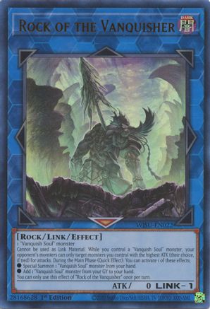Image of Rock of the Vanquisher (WISU-EN022) - Wild Survivors 1st Edition