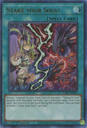Image of Stake your Soul! (WISU-EN023) - Wild Survivors 1st Edition