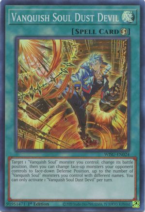 Image of Vanquish Soul Dust Devil (WISU-EN024) - Wild Survivors 1st Edition