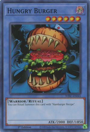 Image of Hungry Burger (WISU-EN041) - Wild Survivors 1st Edition